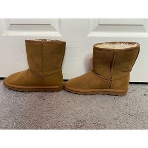 Brown Suede Boots